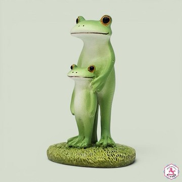 【野馬日式雜貨】溫柔相伴 靜好時光 Copeau 青蛙親子療癒擺飾 [快速出貨]
