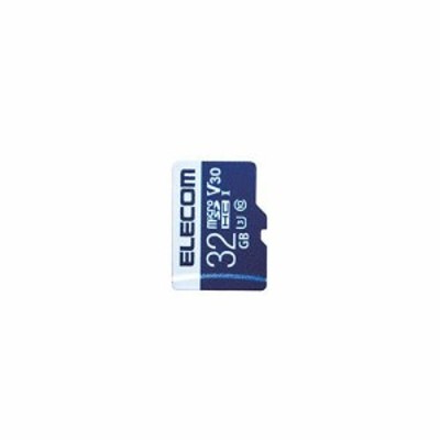 エレコム マイクロSD microSD カード 32GB Class10 UHS-I U3 SDHC