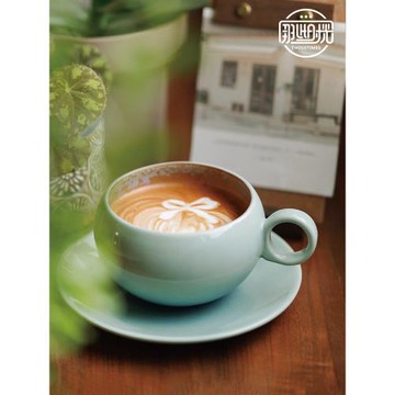 蛋形咖啡杯子高檔精致蛋蛋杯拉花杯歐式小奢華下午茶杯子送禮套裝