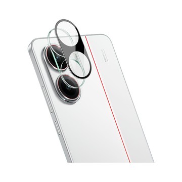 Imak｜POCO X7 Pro 5G 鏡頭玻璃貼(一體式)(曜黑版) 奈米吸附 鏡頭貼