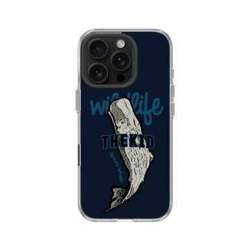 iPhone 16 Pro Clear Case（相機按鈕） 透明 - KID - 海抹香鯨
