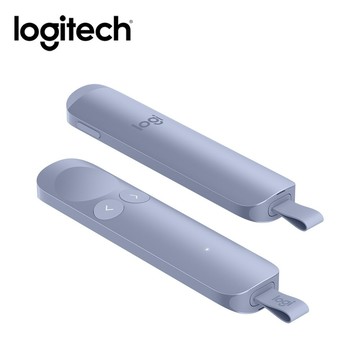 【Logitech 羅技】Spotlight 2 雷射簡報器｜星暮紫【三井3C】