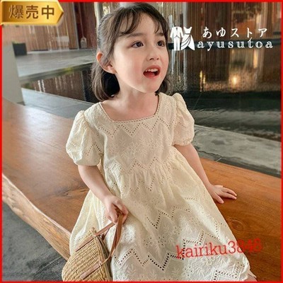 子供服 ワンピース 韓国子ども服 キッズ 女の子 夏 半袖ワンピース 綿 子供ドレス ベビー服 ジュニア お姫様 通販 Lineポイント最大get Lineショッピング