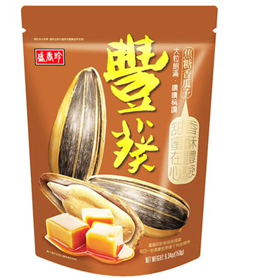 【盛香珍】豐葵香瓜子(焦糖風味)150g*10包/箱