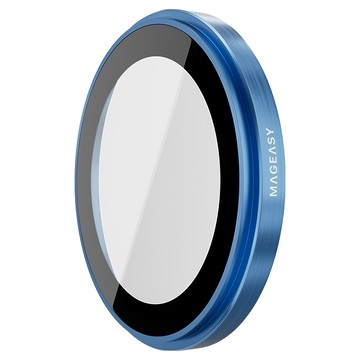 MAGEASY Lenz 藍寶石鏡頭膜 莫氏9M藍寶石製成 IP68認證 防水防塵  iPhone 16 / iPhone 16 Plus  1個
