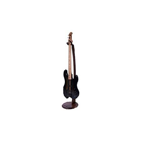 Ruach Music(ルアクミュージック) RM-GS2-W Wooden Bass Guitar Stand Walnut  木製ベーススタンド 1本