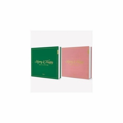 輸入盤 Twice 1st Repackage Album Merry Happy Cd 通販 Lineポイント最大0 5 Get Lineショッピング