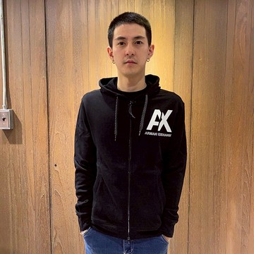 美國百分百【全新真品】Armani Exchange 連帽 外套 AX 亞曼尼 棉質 上衣 logo 黑色 XS號 AW51