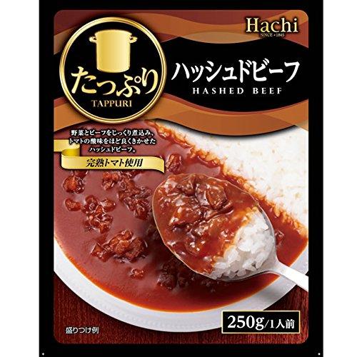 ハチ食品　たっぷりハッシュドビーフ　250g×４袋