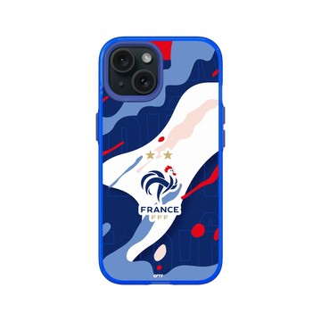 iPhone 15 Clear 激光藍 - FFF - Logo - Camo