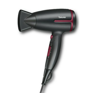 beurer 德國博依 國際電壓旅行用負離子吹風機HC 25-晨曦莓紅限定版