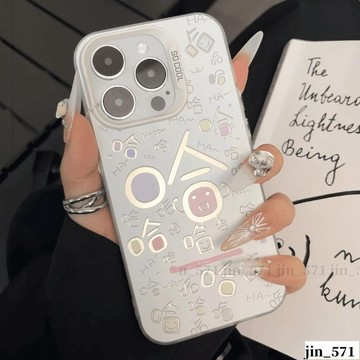 哈哈文字 磨砂彩銀 適用 iPhone 15 Pro Max 14 13 12 11 xs xr 7/8 手機殼 保護殼