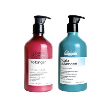 (即期出清特惠) LOREAL萊雅 絲漾博甦活髮韌洗髮精 / 長效去屑洗髮精  500ml