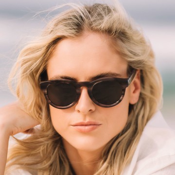 [澳洲ROSIE ALLAN] ROMA款  亞麻 手工板材太陽眼鏡