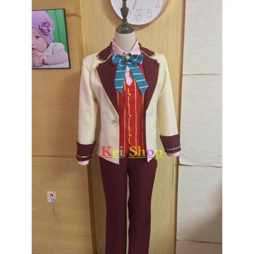 Cosplay服裝 偶像夢幻祭 Trick star 櫻花祭 游木真/明星昴流