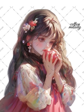 original sticker no.814 人物貼紙 原創貼紙 人物貼紙 女孩貼紙 原創人物貼紙