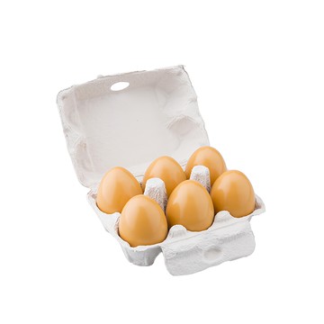 New Classic Toys 玩具組 6顆木製雞蛋  1組  盒裝雞蛋