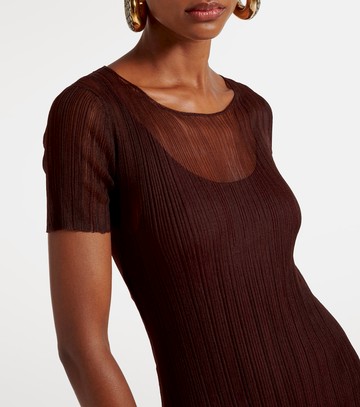 Simkhai Ruffled midi dress