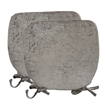 J&N 艾爾絲絨餐椅墊 2入組  43 x 43 x 3cm  駝色