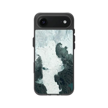iPhone Air Clear (相機按鈕) 酷墨灰 - NASA - 格陵蘭冰川