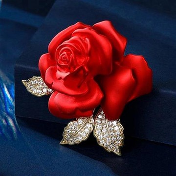 【巴黎精品】現貨+預購 女西裝高級胸針裝飾別針領針襯衫防走光釦首飾-玫瑰山茶旗袍女配件a1jx110