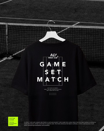 Essala Oversized T 恤 (M)