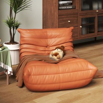 沙發 單人小沙發 懶人沙發 毛毛蟲沙發 臥室小沙髮 網紅靠背單人沙髮