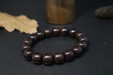 琥珀菩提子手串佛珠文玩手鏈禮盒裝