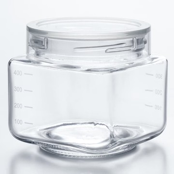 透明上蓋玻璃罐 500ML NITORI宜得利家居