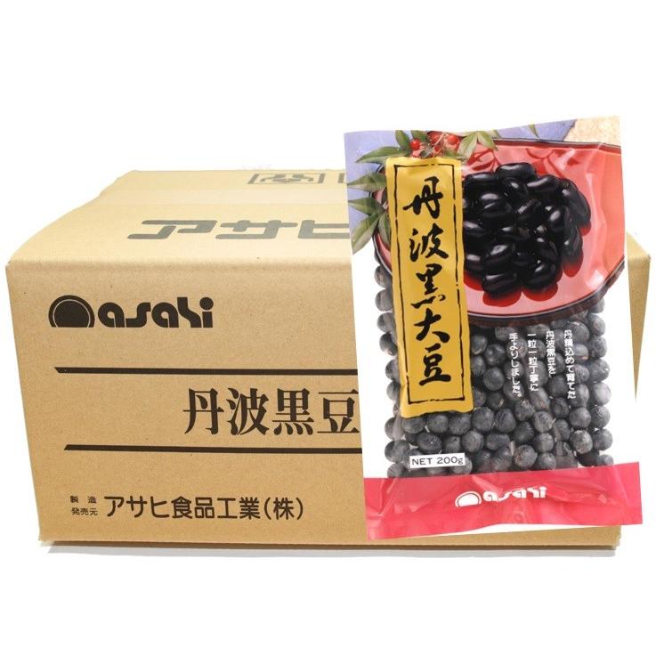 丹波黒豆 2Lサイズ 200g×20袋×10ケース 流通革命 兵庫県産 業務用 小売用 アサヒ食品工業 黒大豆 黒豆 卸売り 国産 40kg