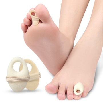 los1393泡棉腳趾雞眼貼男女腳趾老繭雞眼防磨套高跟鞋柔軟舒適防磨腳水泡