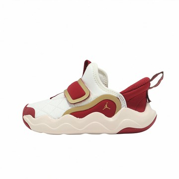 Nike 休閒鞋 Jordan 23/7.2 Easyon SE TD 小童 學步鞋 白 紅 魔鬼氈 喬丹
