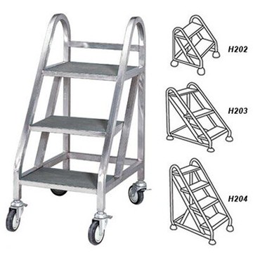 【屬過大商品，運費請先詢問】四階式事務梯/H204-