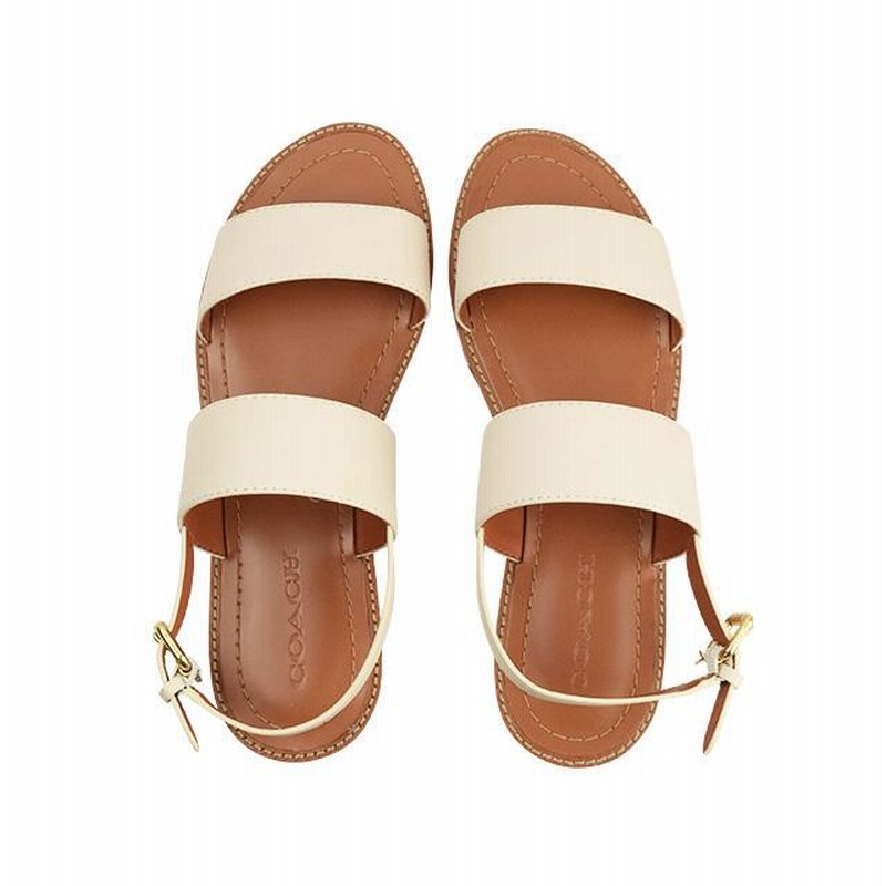 COACH サンダル 楽天市場】Coach コーチ サンダル Everette Leather Sandals