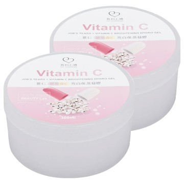 MY SCHEMING 我的心機 薏仁 + 維他命C亮白保濕凝膠 JOB'S TEARS + VITAMIN C BRIGHTENING HYDRO GEL  300ml  2罐