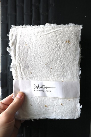 A5金色設計紙卡 手工製作