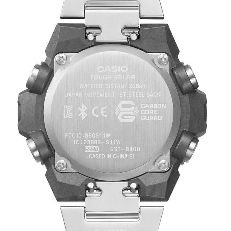 G-SHOCK ジーショック 腕時計 G-STEELソーラーBluetooth カーボン