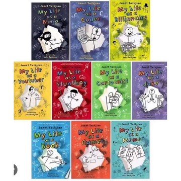 【查德書境】My life series 小屁孩成長記 10冊 英文 漫畫 章節 小說 大字版