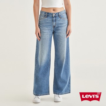 Levi s 94 Baggy Wide Leg女款中腰寬鬆直筒丹寧牛仔褲