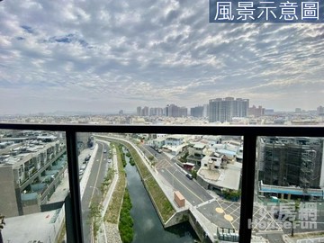 仁武全新 河道景觀高樓層2房(可隔3房)平面車位｜高雄市仁武區北屋北街
