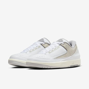 S.G NIKE  Air Jordan 2 Retro Low DV9956-100 男 運動休閒鞋 復古鞋 喬丹 白