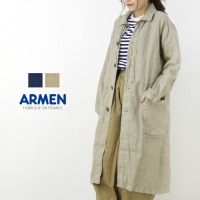 ARMEN(アーメン) リネンテーラードワークジャケット