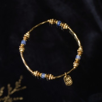 倫敦假期｜蘇打石黃銅手鍊 C1411