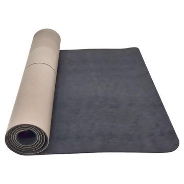 台灣 NAMASTE NAMASKARA+ 超細纖紋瑜珈墊 2980g  183 x 68 x 0.5cm  卡其色  1個