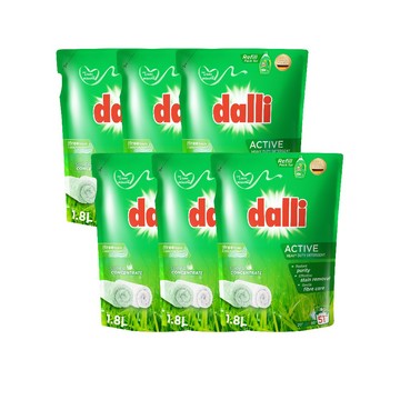 Dalli 全效去漬超濃縮酵素洗衣精補充包(清爽陽光/1.8L*6包)