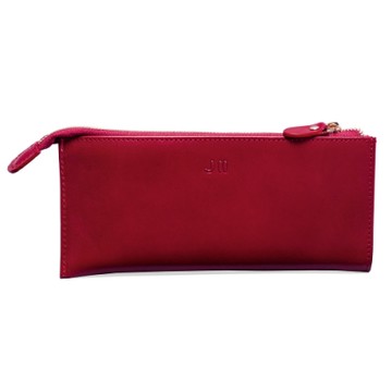 J II 長夾-薄款義大利植鞣革多卡層長夾-深紫色-5301-6