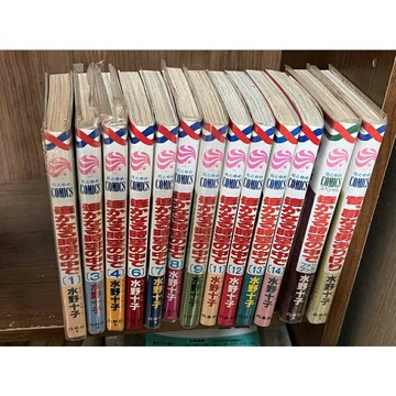 【大衛360免運】【6成新】漫畫 遙遠時空 1-14(缺2.5.10)+番外_水野十字   #日文原文【ME1011】