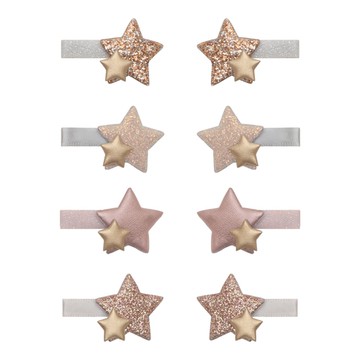 Mimi & Lula｜AW25_Xmas閃耀星星迷你髮夾8入