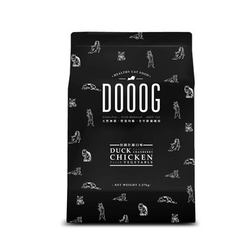 DOOOG 低敏無榖貓糧-田園什錦6.8kg．營養均衡配方(全齡貓適用 貓飼料)