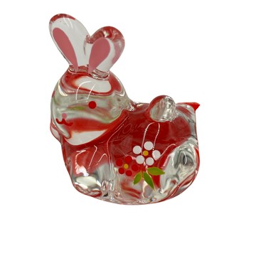 【招福干支】開運干支 生肖兔 緣起物 來福兔 R140